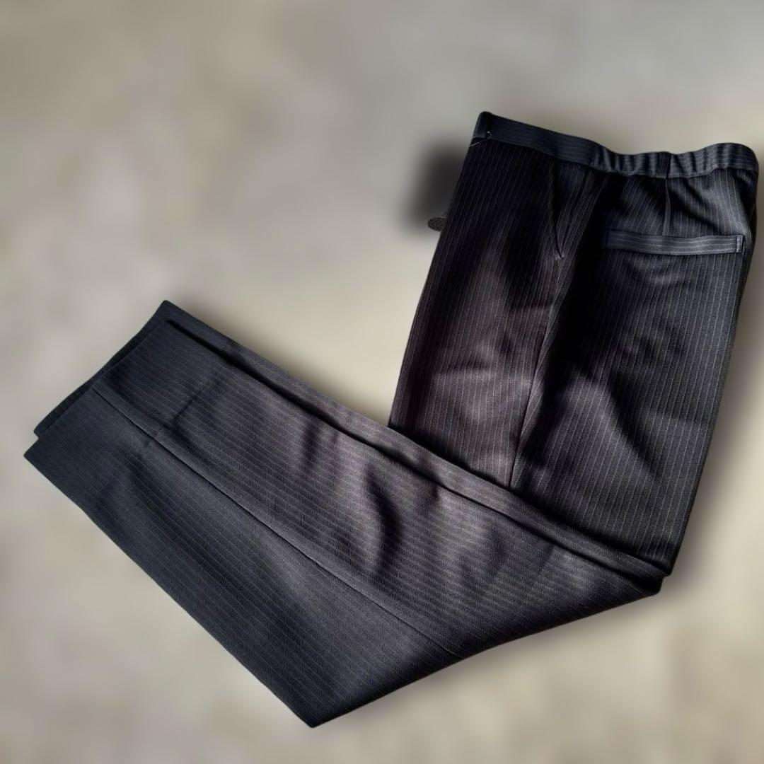 ✨新品✨パトリックコックス　パンツスーツ　スリーピース　ネイビー　ストライプ