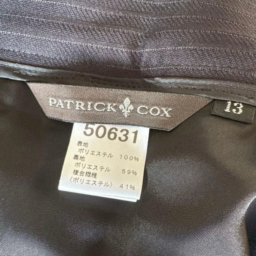 ✨新品✨パトリックコックス　パンツスーツ　スリーピース　ネイビー　ストライプ