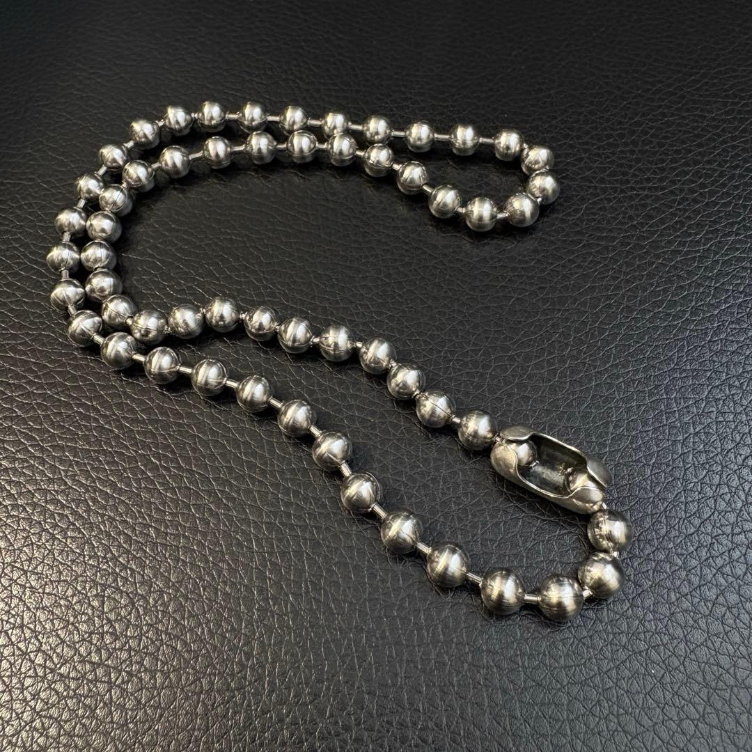 Bill Wall Leather ラージボールチェーンネックレス 51.5cm