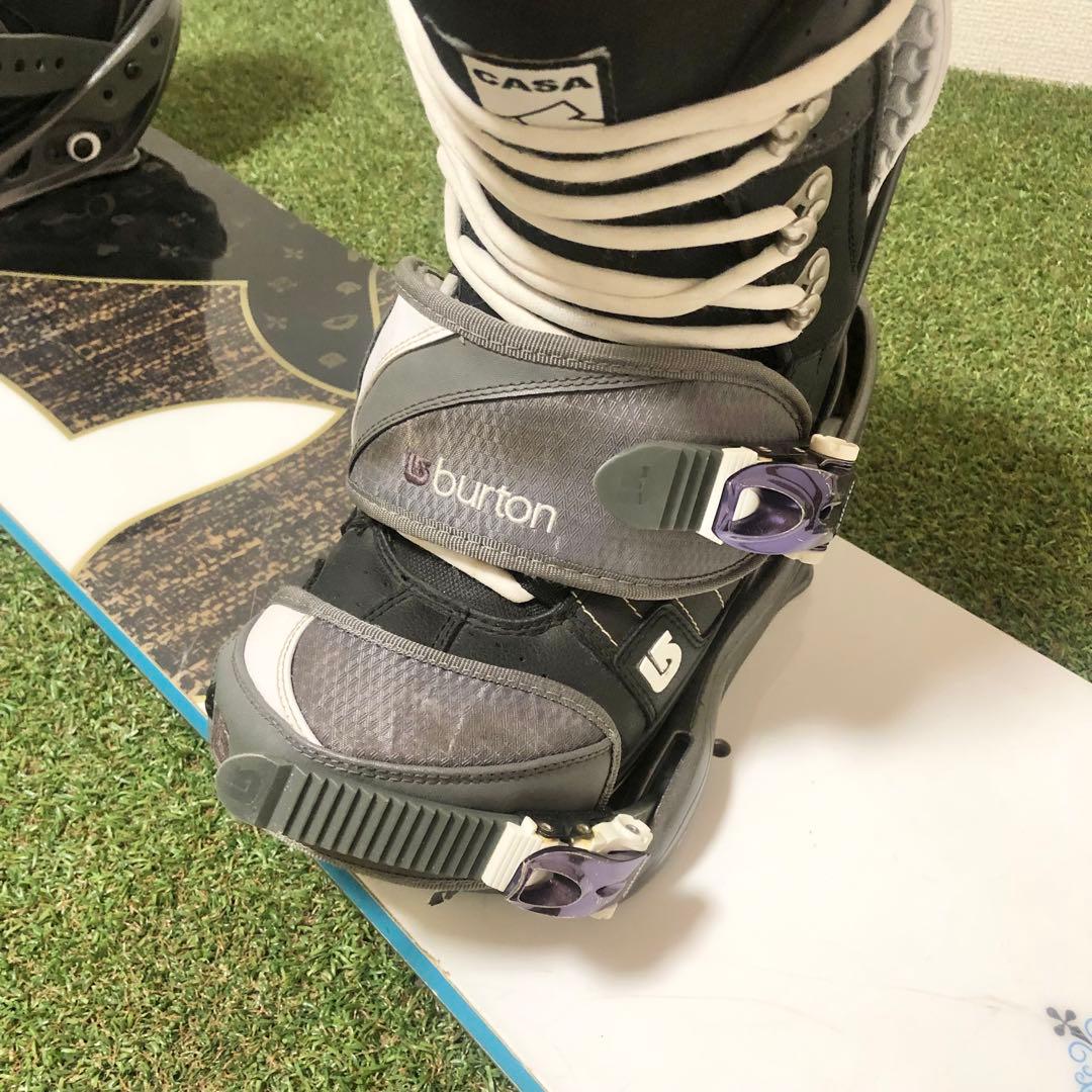 BURTON TROOP 145 × Stiletto 3点セット 24cm