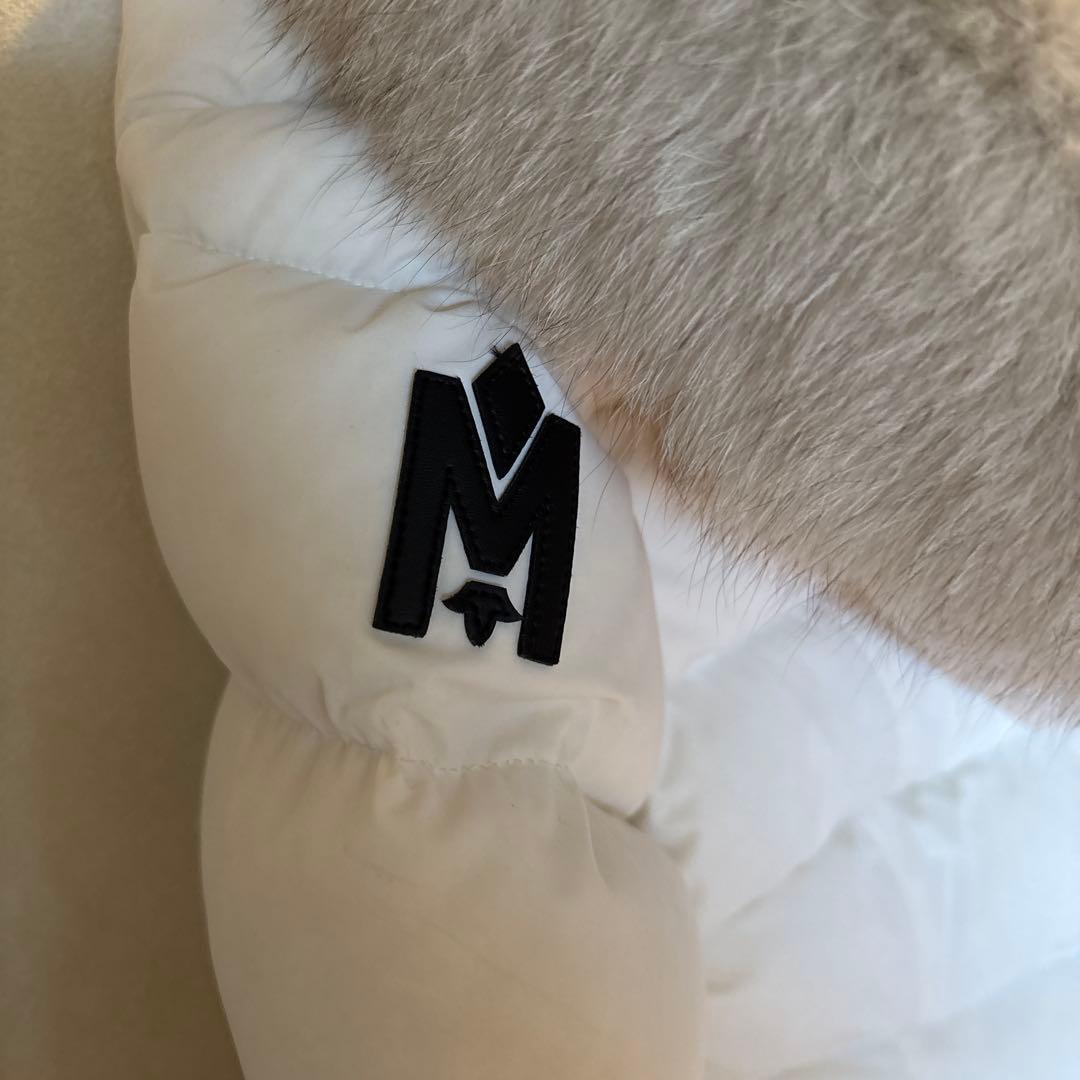 めりるか！MACKAGE CALLA-BX オフホワイト ダウンマッ