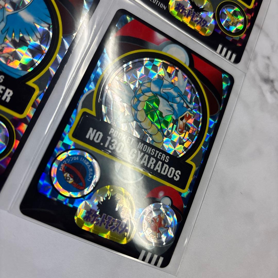 ポケモンカード　シールダス　ファイヤー・サンダー・フリーザー・ギャラドス　4枚