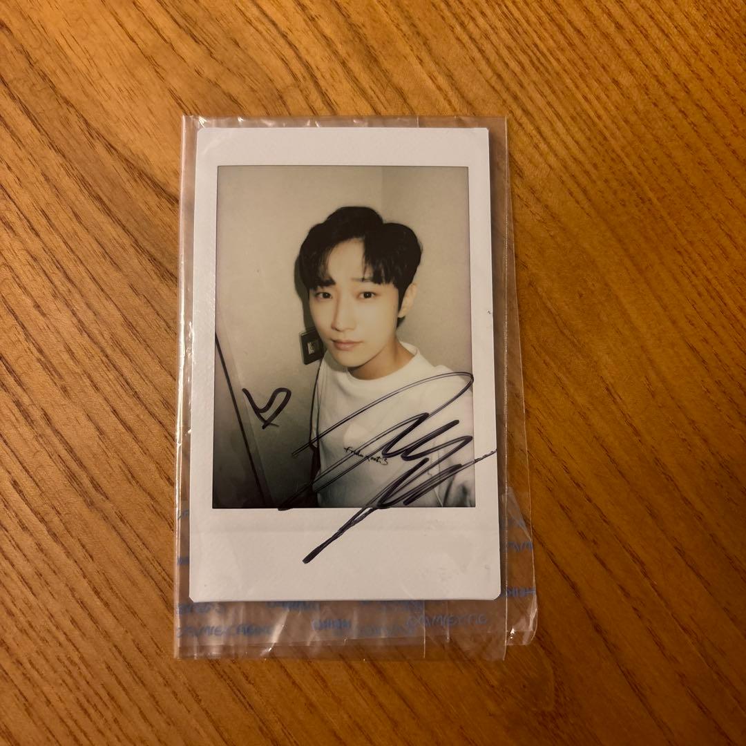 【未開封】ジニョン　直筆サイン入りチェキ2018年ツアー　当選　ソロ