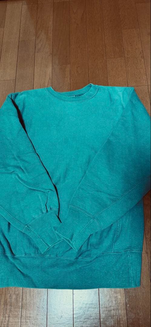 rererere　チャンピオン　リバースウィーブ 90s ターコイズブルー