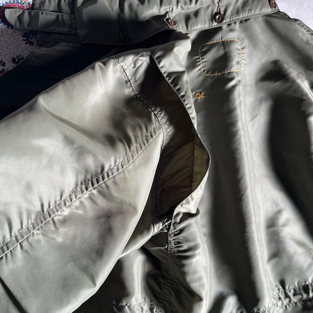 45R ナイロンオックス908ミリタリーブルゾン／ショートコート　春秋