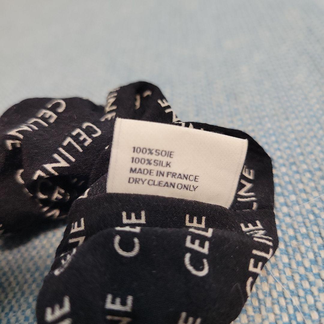 CELINE　セリーヌ　ロゴ　シュシュ　ブレスレット　人気　正規品