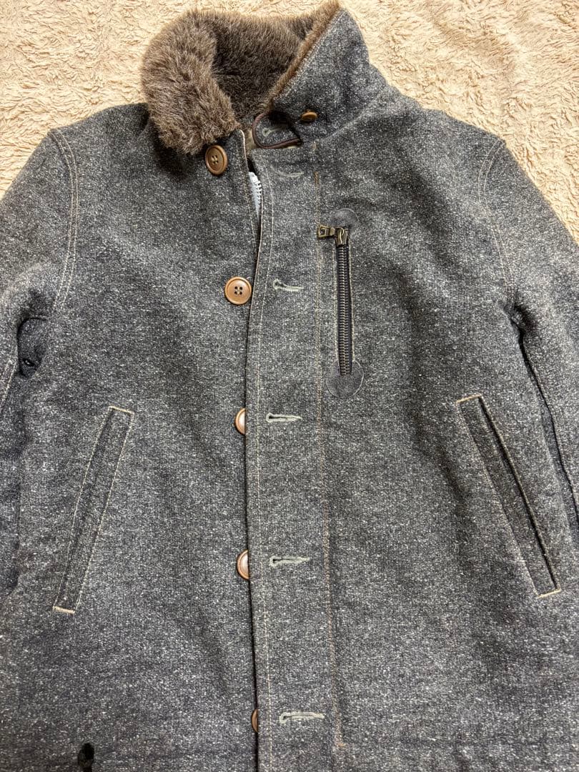 BLUE BLUE ブルーブルー デッキジャケット アウター Mサイズ