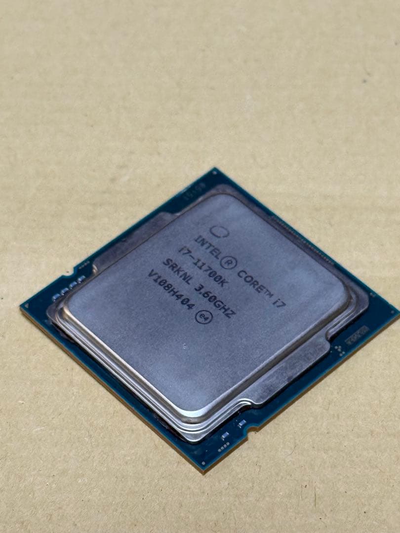 CPU Intel i7-11700K 3.60GHz CPU