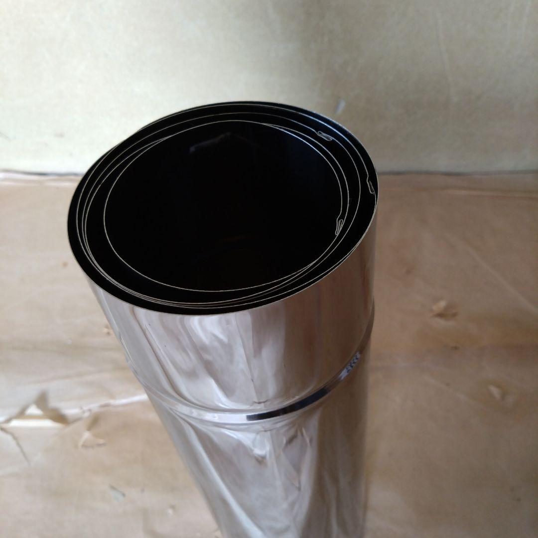 収納時350mmの入れ子式煙突(106mm〜80mm)