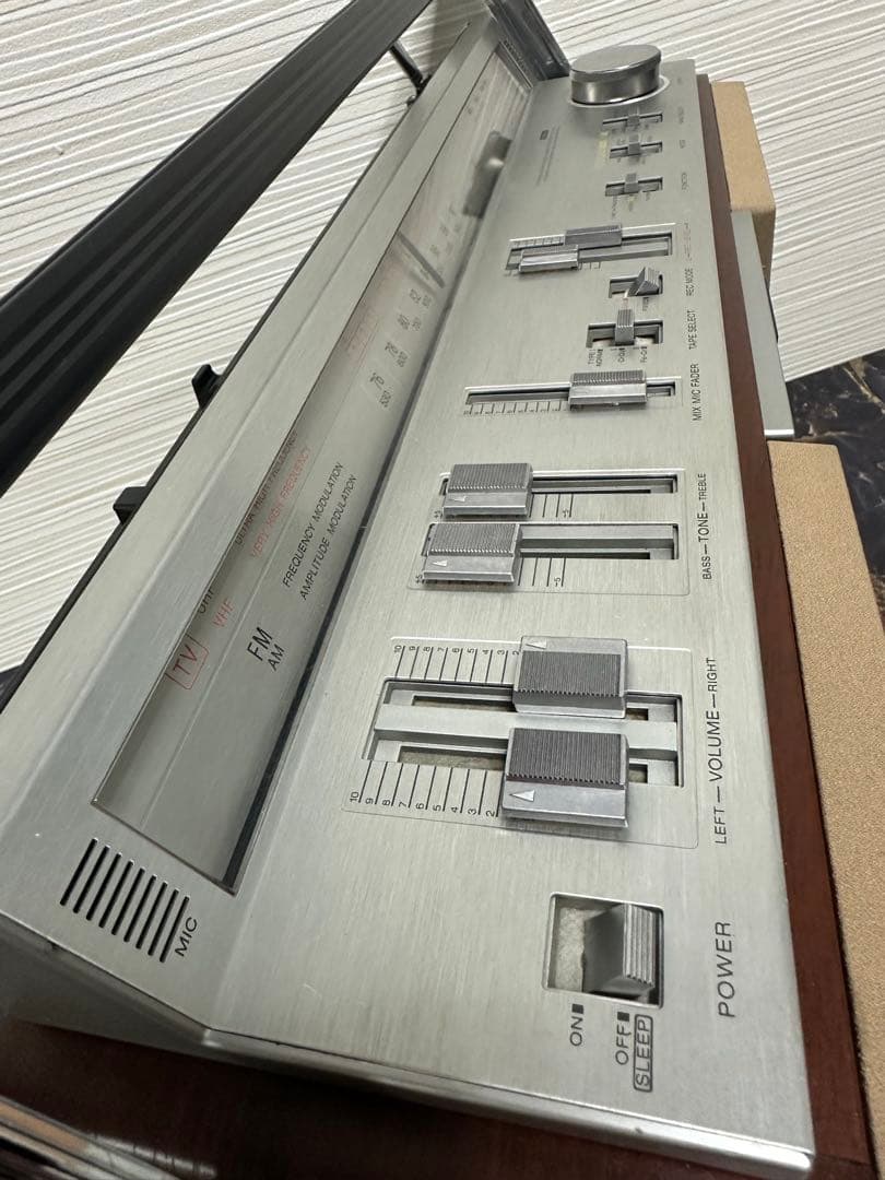 未使用近い! 動作品! SONY ラジカセ　CFS-V8 ソニー 昭和レトロ