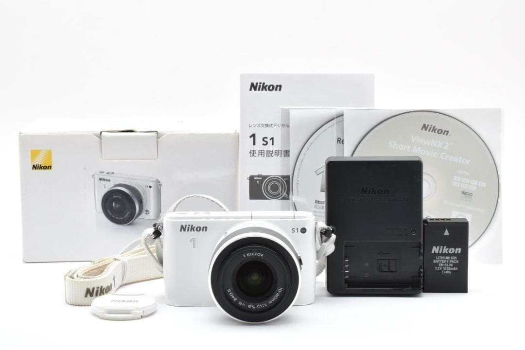 【箱付き】 Nikon ニコン 1 S1 レンズキット ミラーレス一眼カメラ