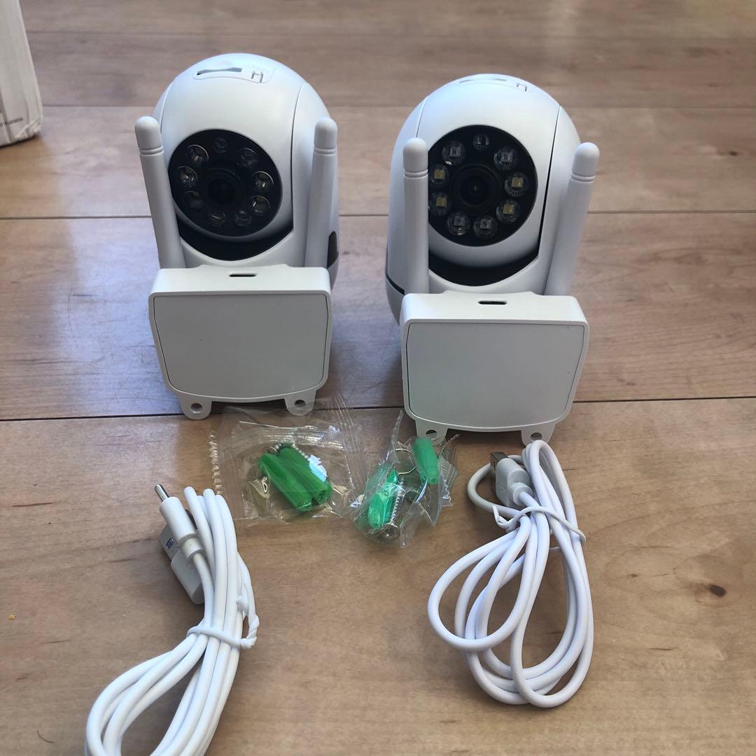 【4個セット】防犯カメラ 見守りカメラ ペットカメラ 監視カメラ 屋内カメラ