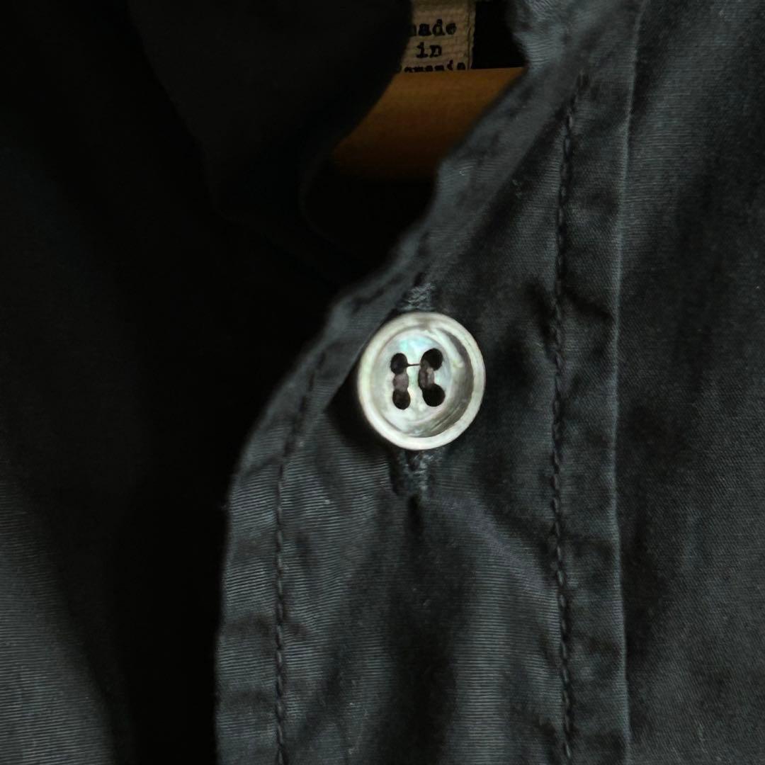 Maison Margiela 10 マルジェラ4ステッチ 黒シャツ 40