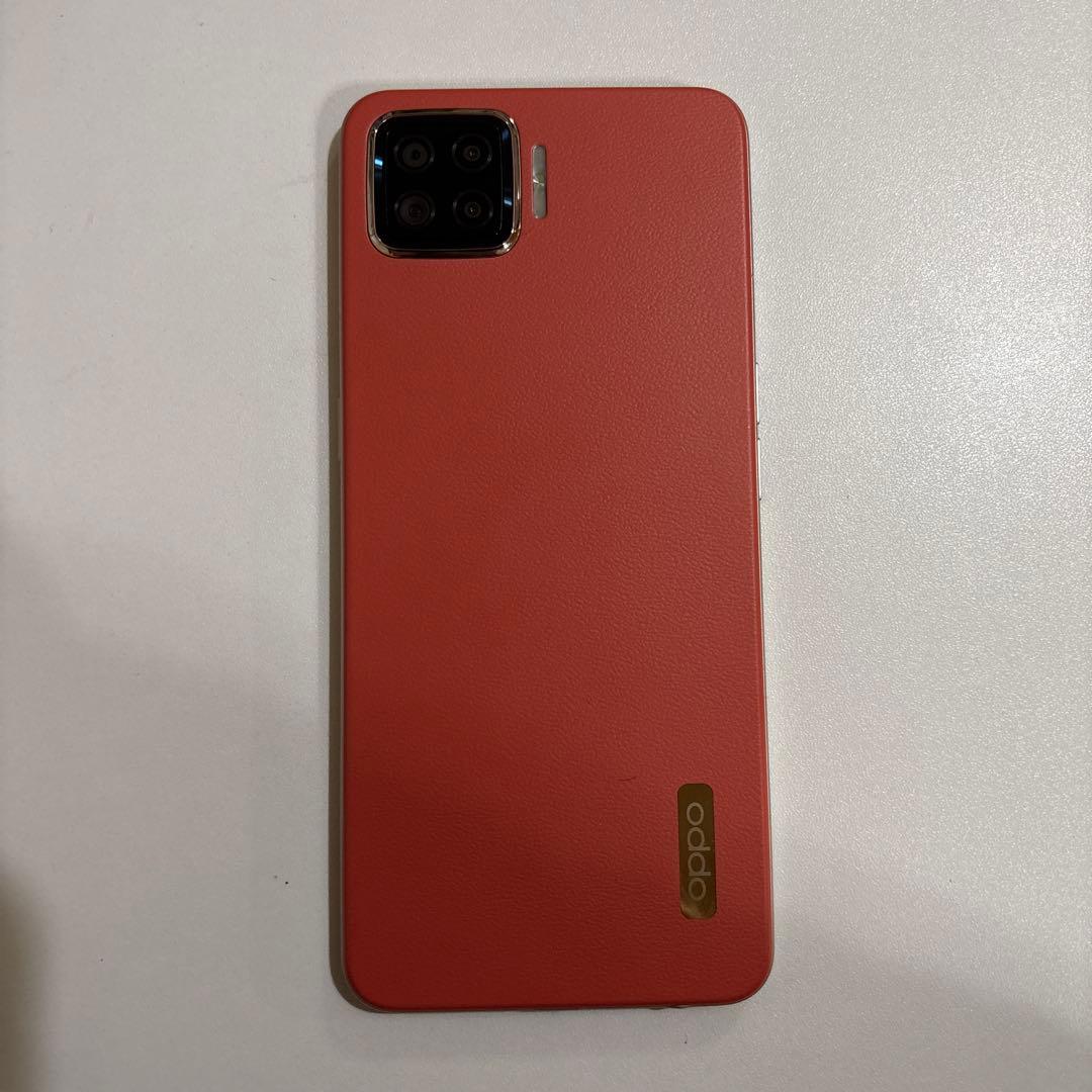 OPPO スマートフォン オレンジ デュアルカメラ