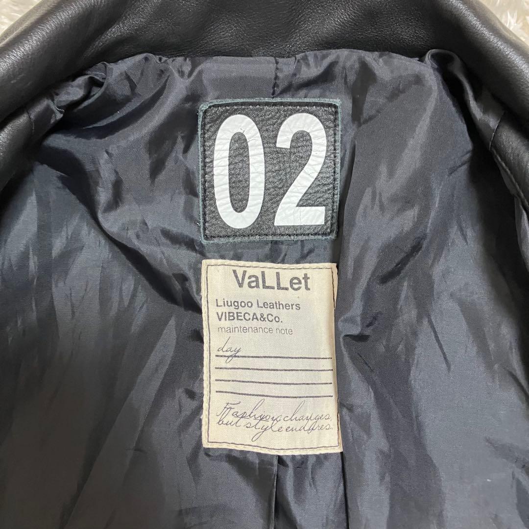 liugoo leathers ライダースジャケット　ダブル　02 VaLLet