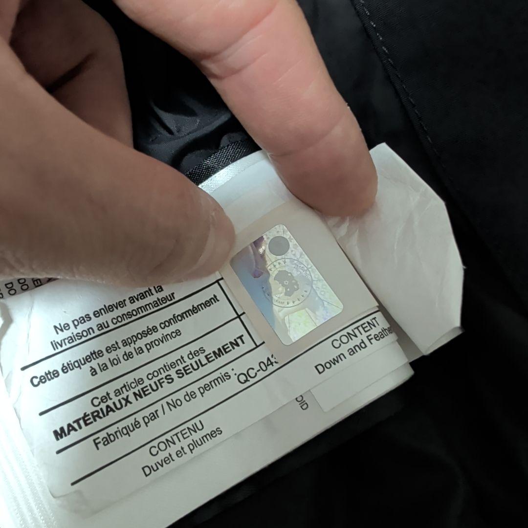 2/3〜2/7不在【クリーニング済】 カナダグース　ダウンジャケット　XS