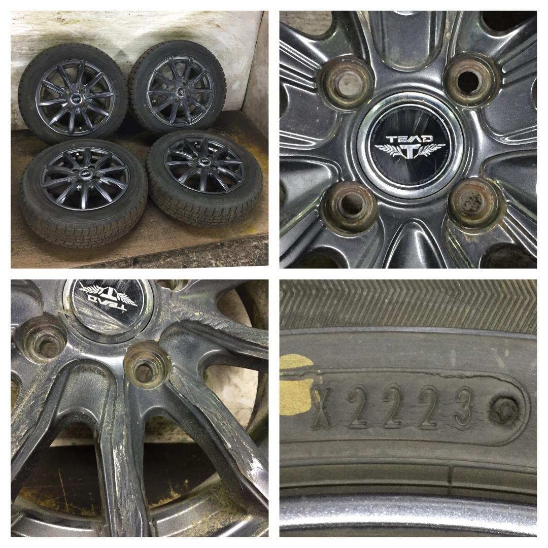 専用288 DUNLOP 155/65R14 2023年製 スタッドレス