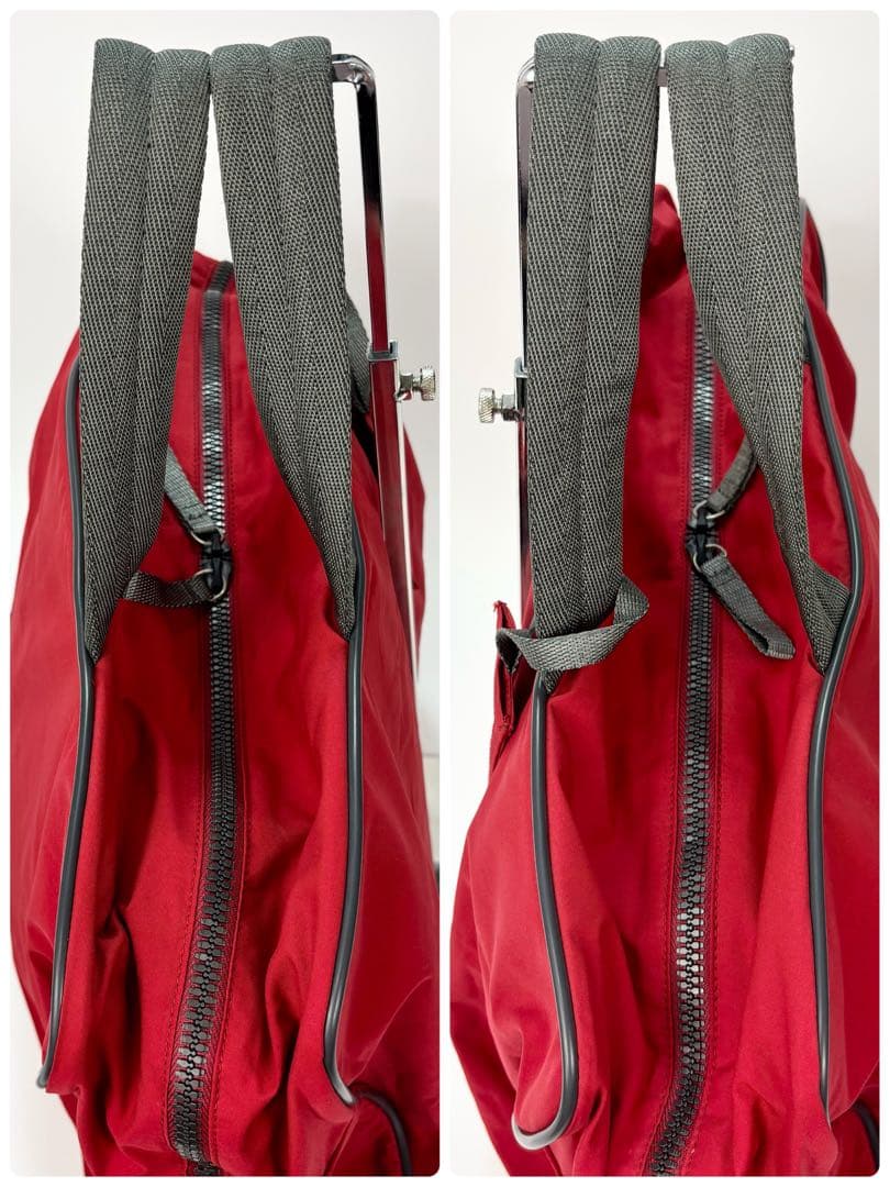 美品✨プラダスポーツ ナイロン 2way ボストンバッグスポーツバッグ 赤