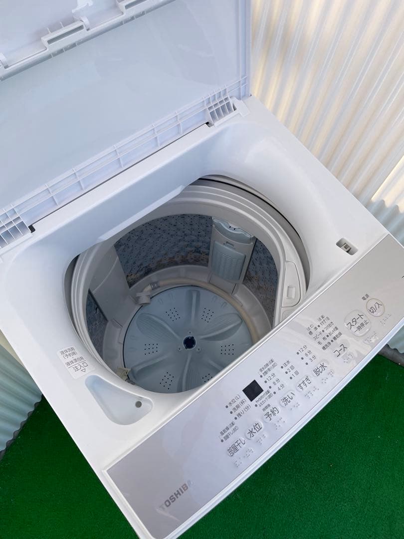 862 東芝 7kg洗濯機 Wダブルシャワー洗浄 インバーター搭載 ステンレス槽