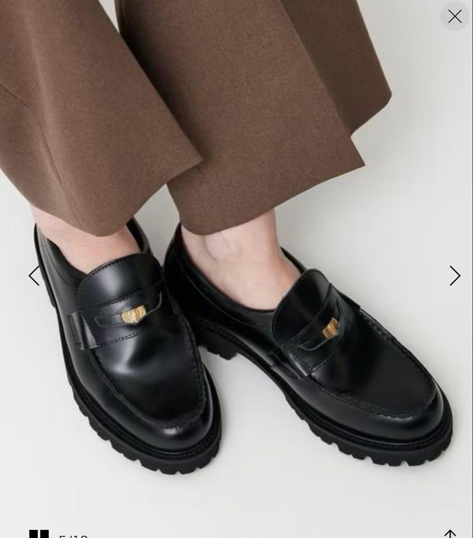 【新品未使用】（別注） <CAMINANDO>レザー ローファー