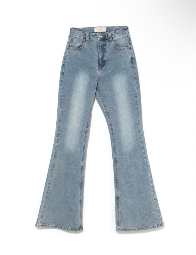 パンツ Navi flare denim andmary