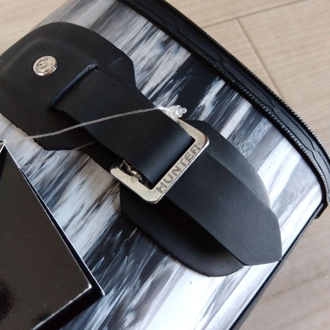 未使用 希少 HUNTER ハンター ロング レインブーツ マーブル柄 レア