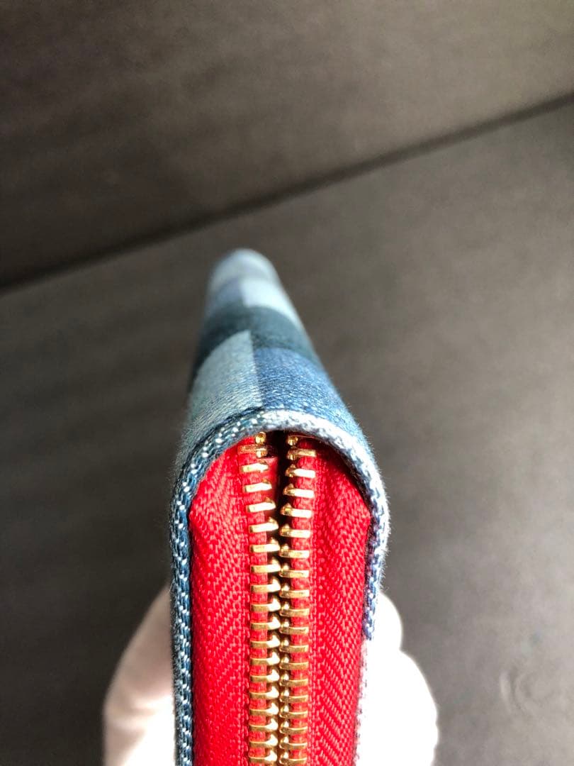 ルイヴィトン モノグラム デニムパッチワーク スクエア ジッピー 最終値下げ