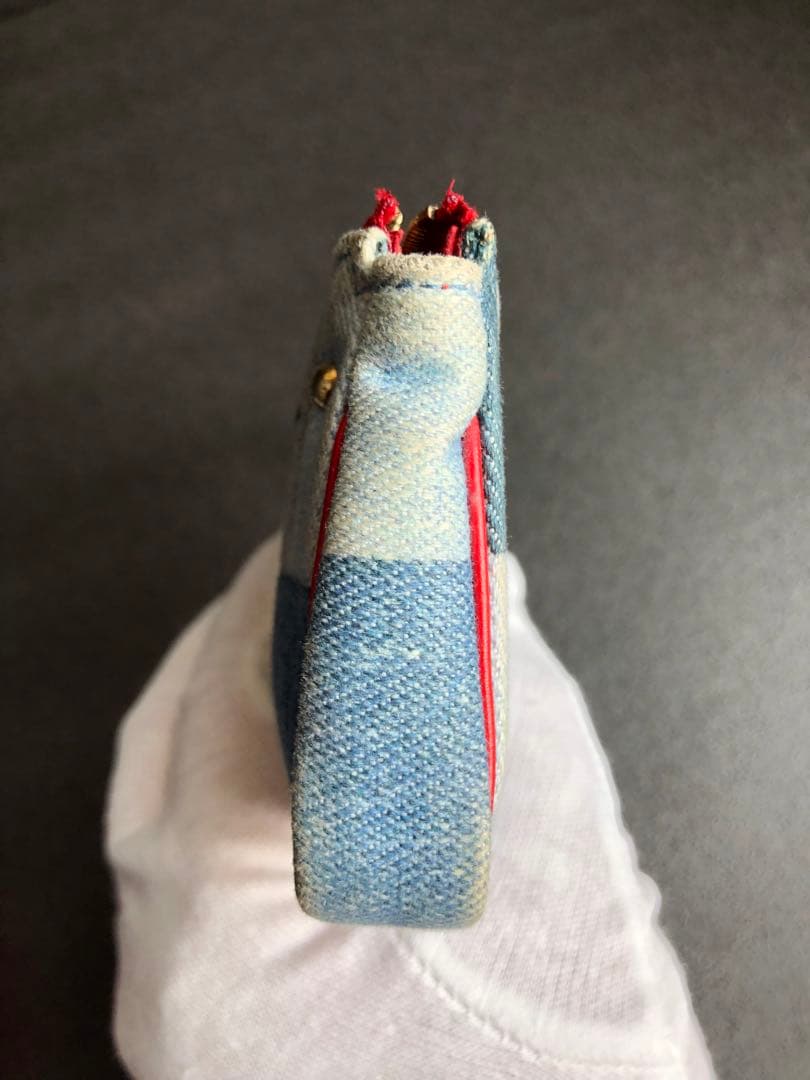 ルイヴィトン モノグラム デニムパッチワーク スクエア ジッピー 最終値下げ