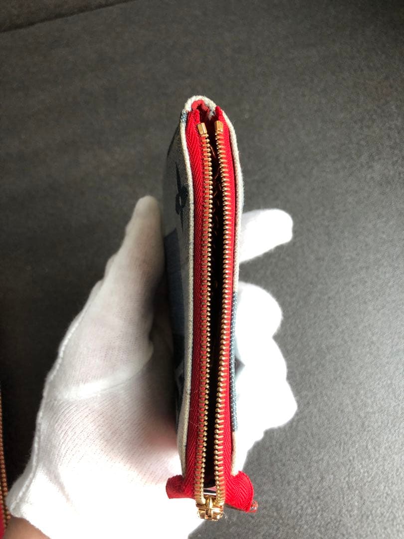 ルイヴィトン モノグラム デニムパッチワーク スクエア ジッピー 最終値下げ