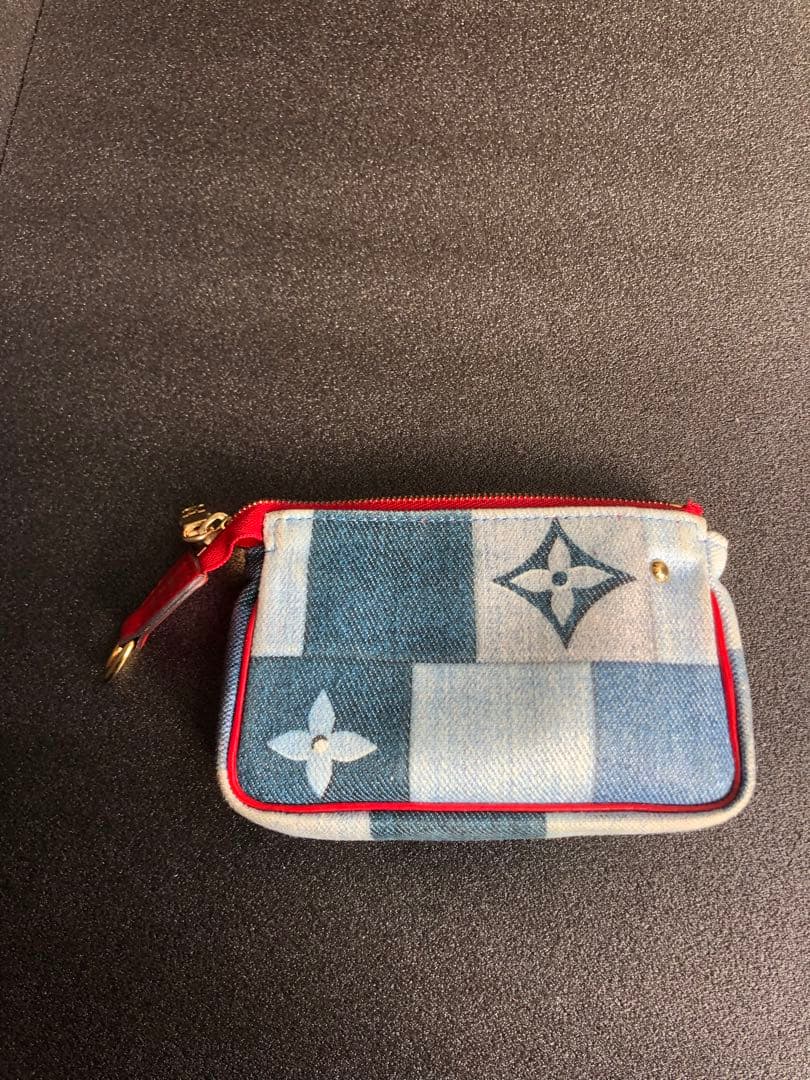 ルイヴィトン モノグラム デニムパッチワーク スクエア ジッピー 最終値下げ