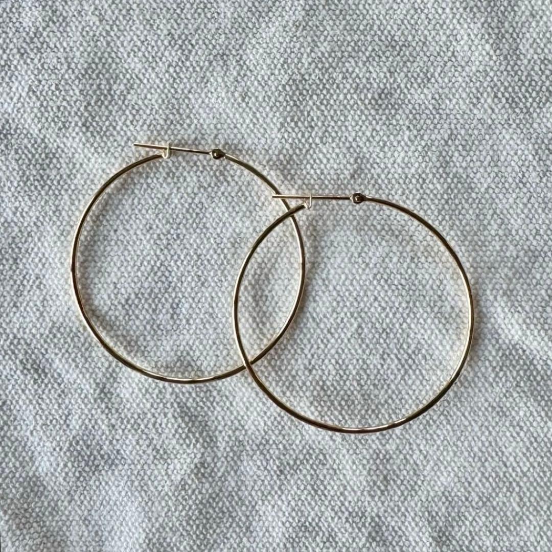 【Vendome Aoyama】ヴァンドーム青山 k18 フープピアス