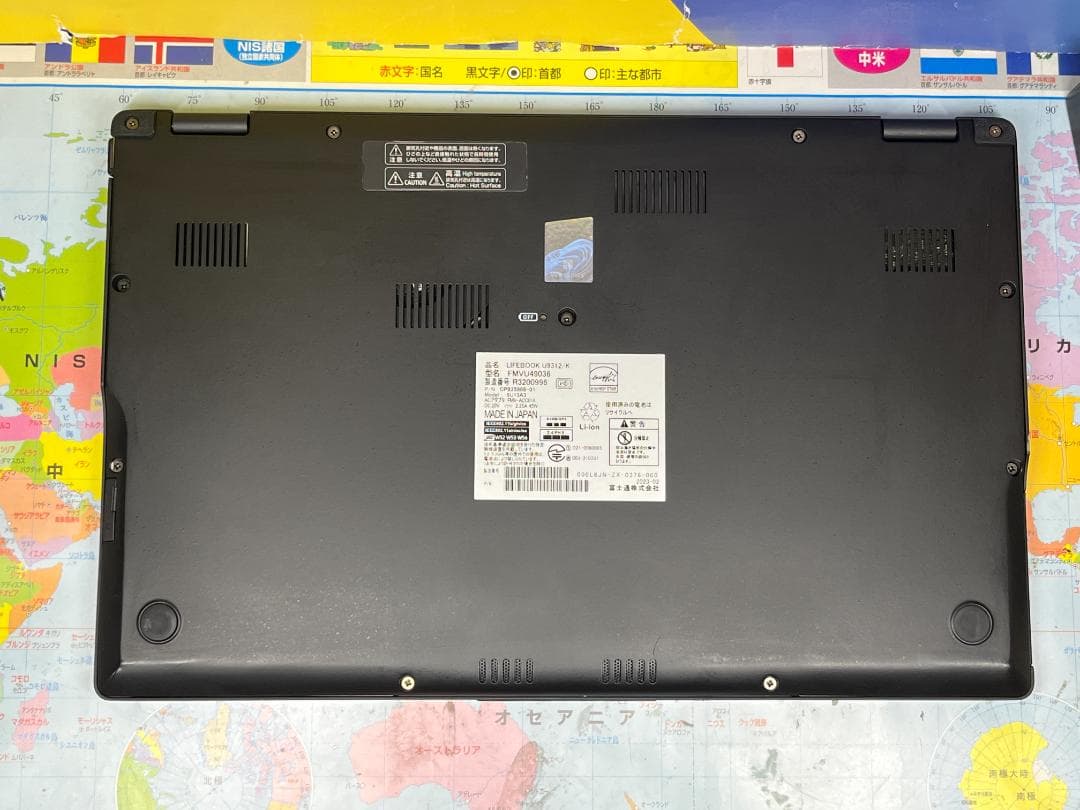 極美品 第12世代i7 U9312/K 16GB 新品1TB LTE ノートPC