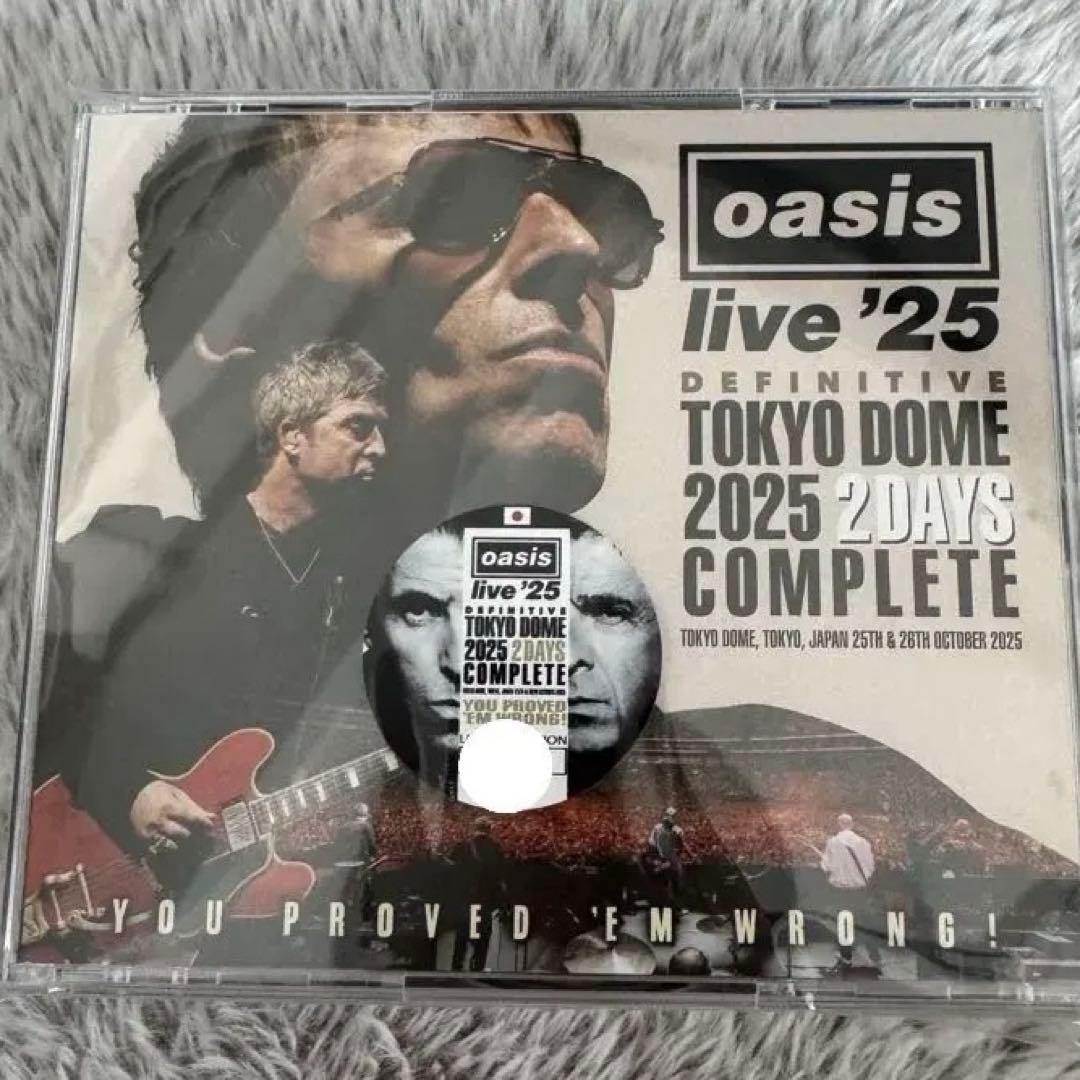 洋楽 oasis live '25 TOKYO DOME 2025 2DAYS