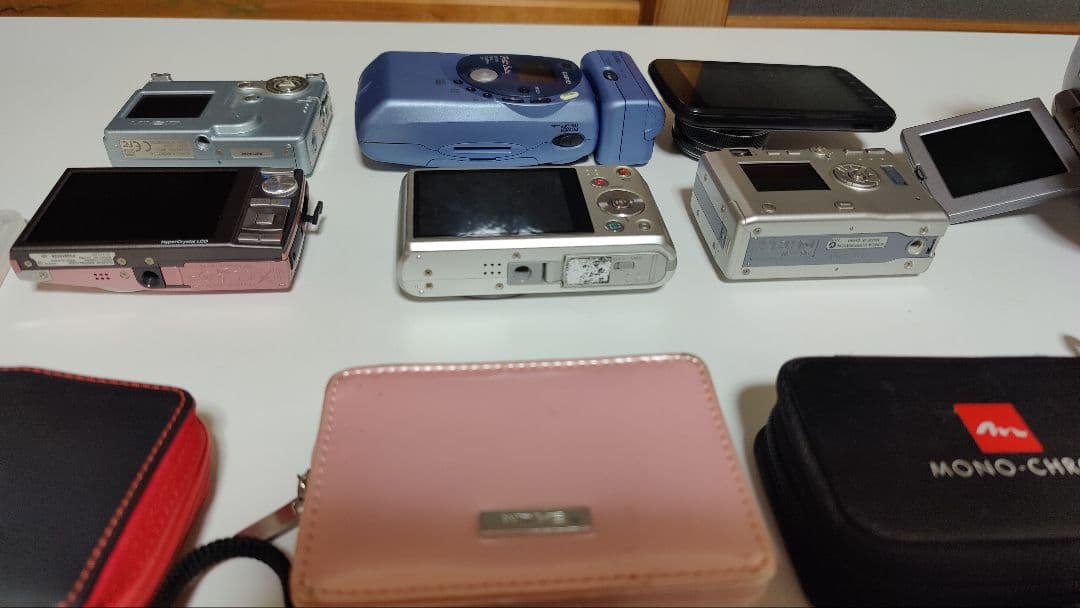 まとめ デジタルカメラセット 11台 ケース付き