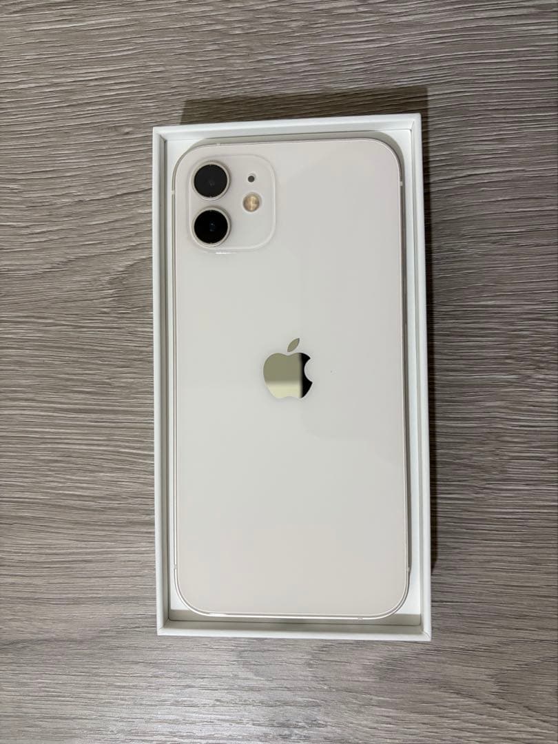 iPhone 12 ホワイト 64GB バッテリー77% SIMフリー