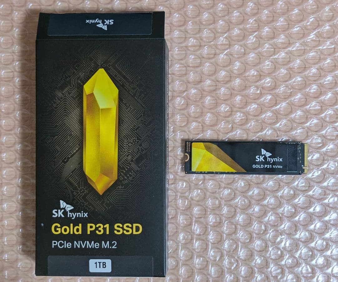 内蔵型SSD SK hynix Gold P31 M.2 SSD 1TB