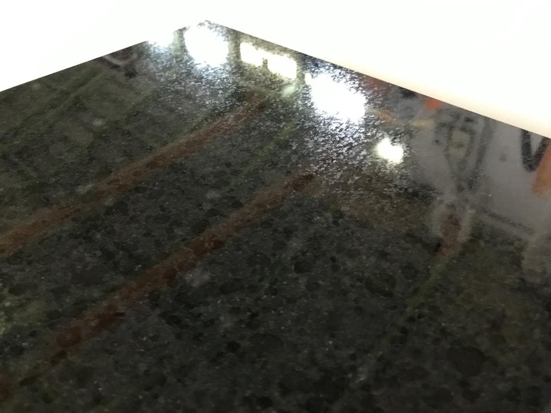 高級 天然黒御影石 オーディオボード●400×350×30●5面磨き● 送料無料