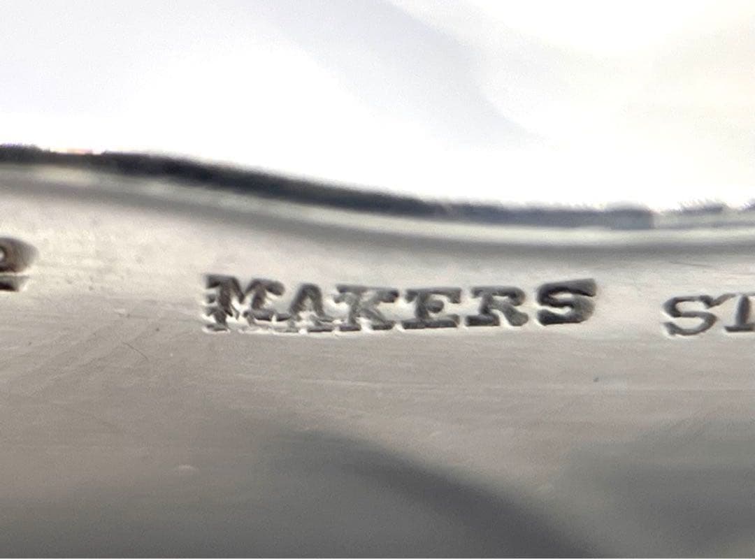 c624 希少　ヴィンテージ　ティファニー　MAKERS 大皿　小物置き　925