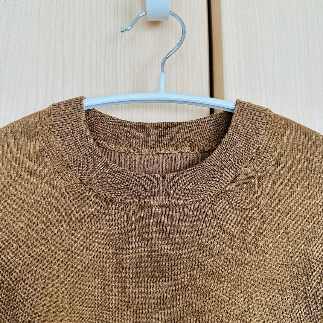 ドゥーズィエムクラス　BRONZER RICH クルーネックプルオーバー