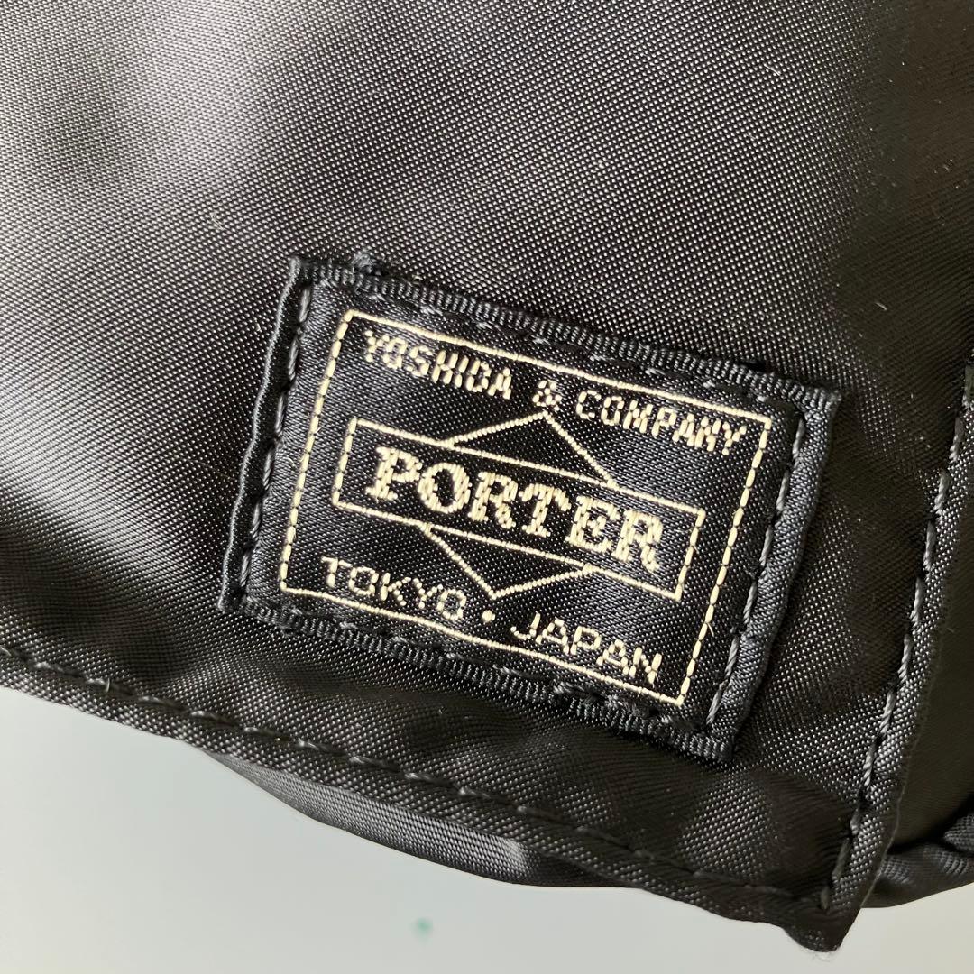 極美品 PORTER / TANKER WAIST BAG/ショルダーベルト付き