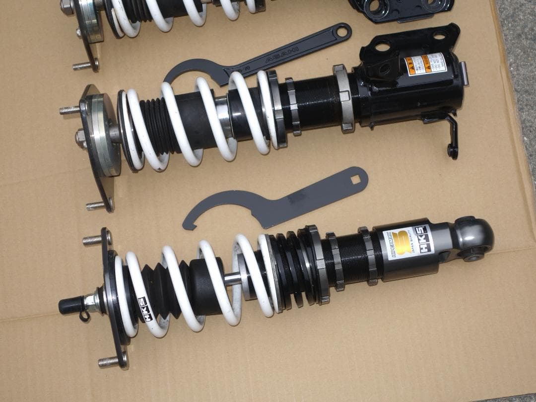 にんじん 美品 ＨＫＳ 車高調 brz zn6 zc6 zd8 zn8