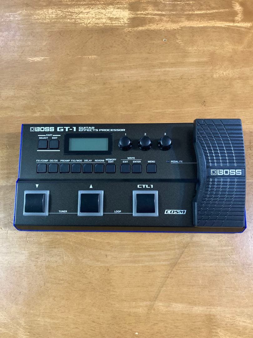【美品】BOSS GT-1 マルチエフェクター 教科書セット