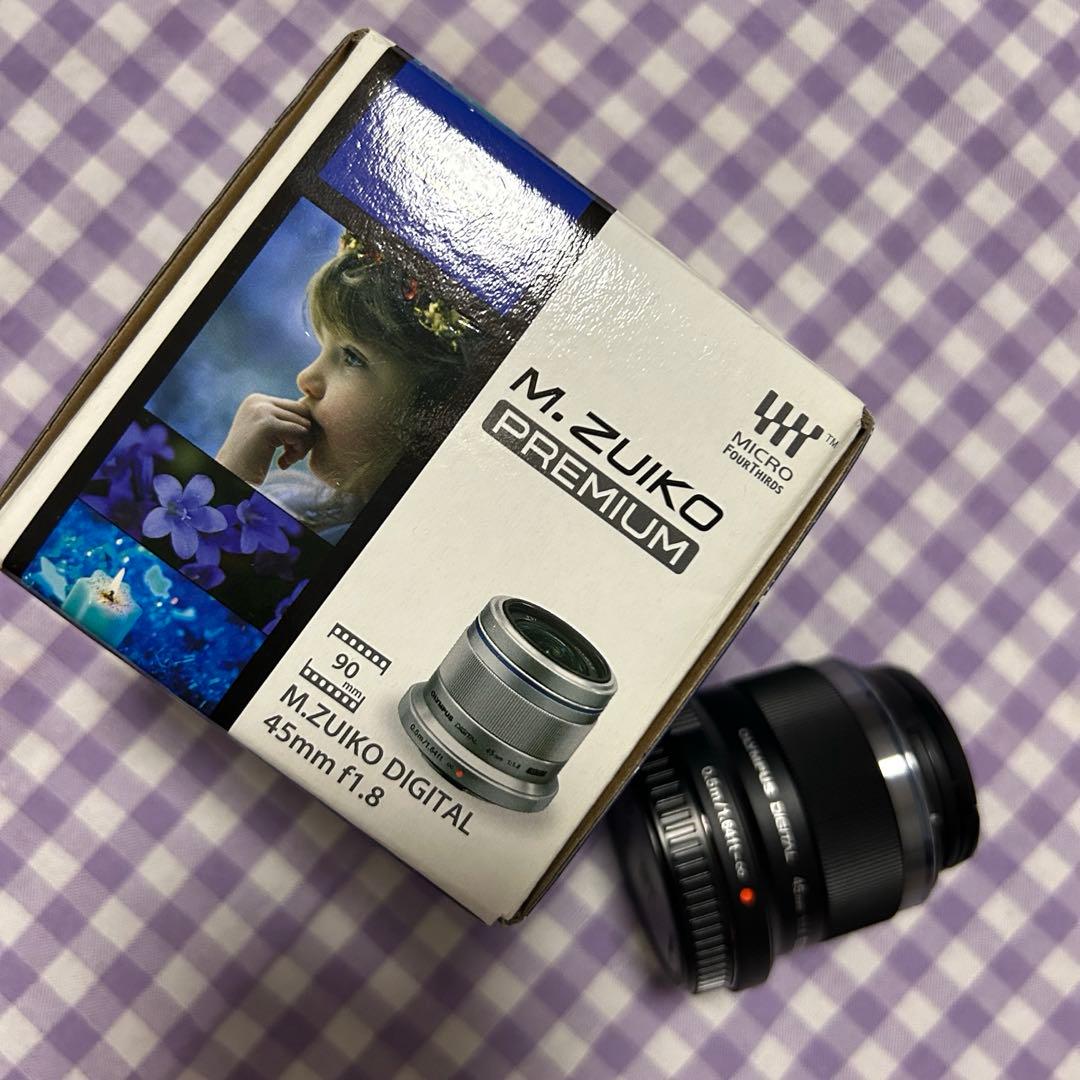 OLYMPUS 45mm f1.8 単焦点レンズ　m.zuiko