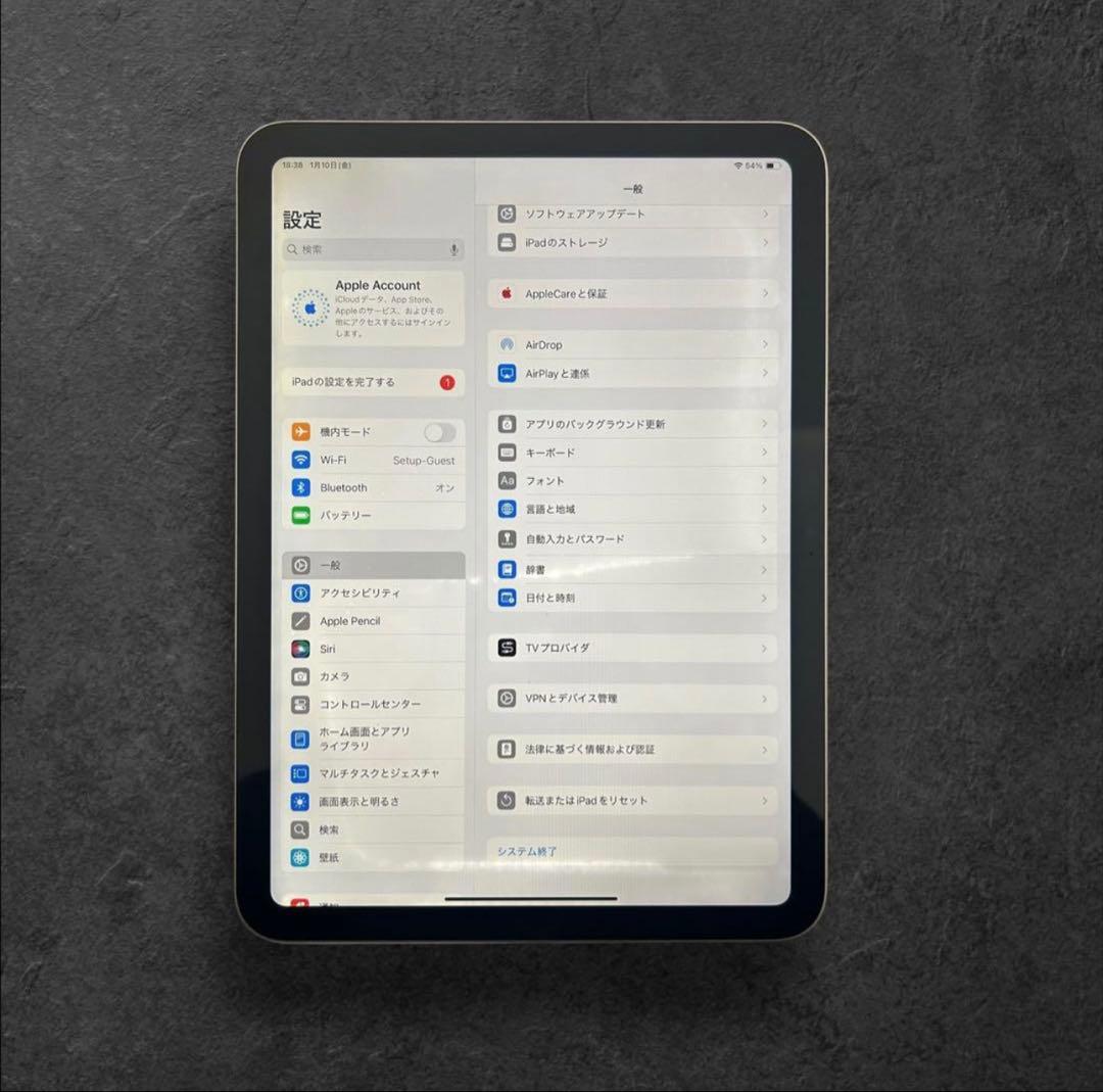Apple iPad 第10世代 64GB Wi-Fiモデル シルバー