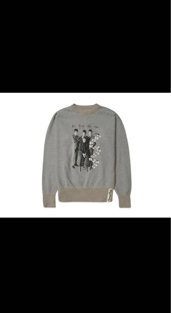 HUMANMADE Beatles グレー スウェット トレーナー