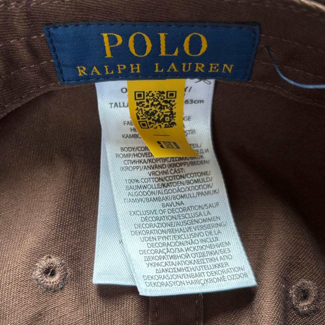 【次回出品未定】ポロ ラルフローレン キャップ 帽子 (FREE)