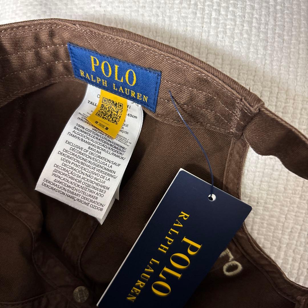 【次回出品未定】ポロ ラルフローレン キャップ 帽子 (FREE)