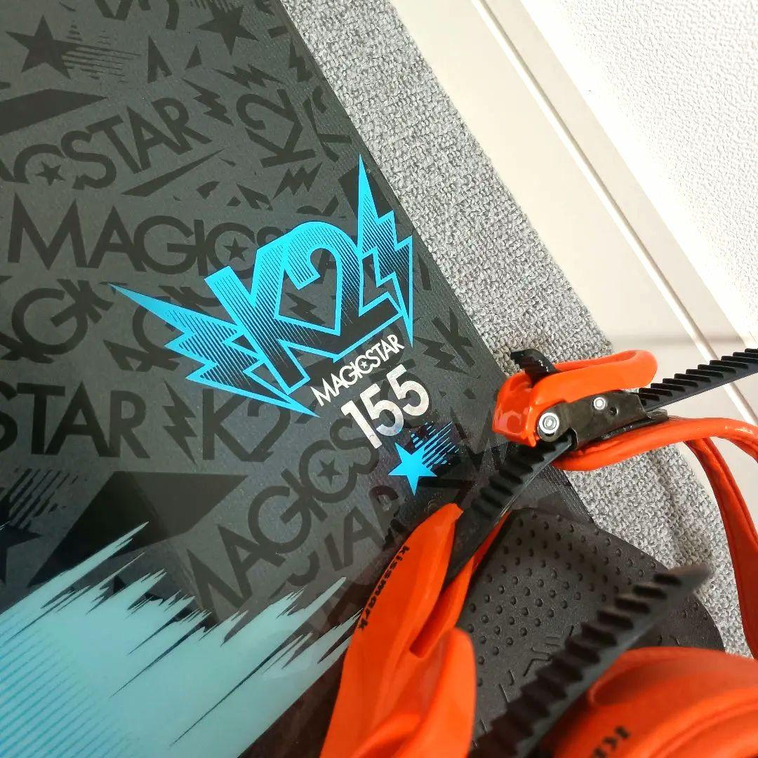 【最終価格】スノーボードセット K2 155cm MAGICSTAR MLサイズ