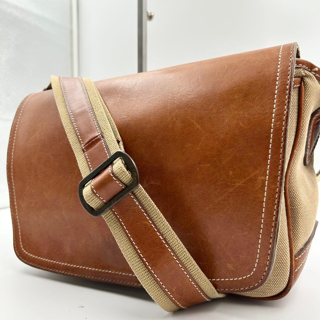 土屋鞄 カメラ散歩バッグ コラボ ショルダーバッグ レザー 革 カメラ日和