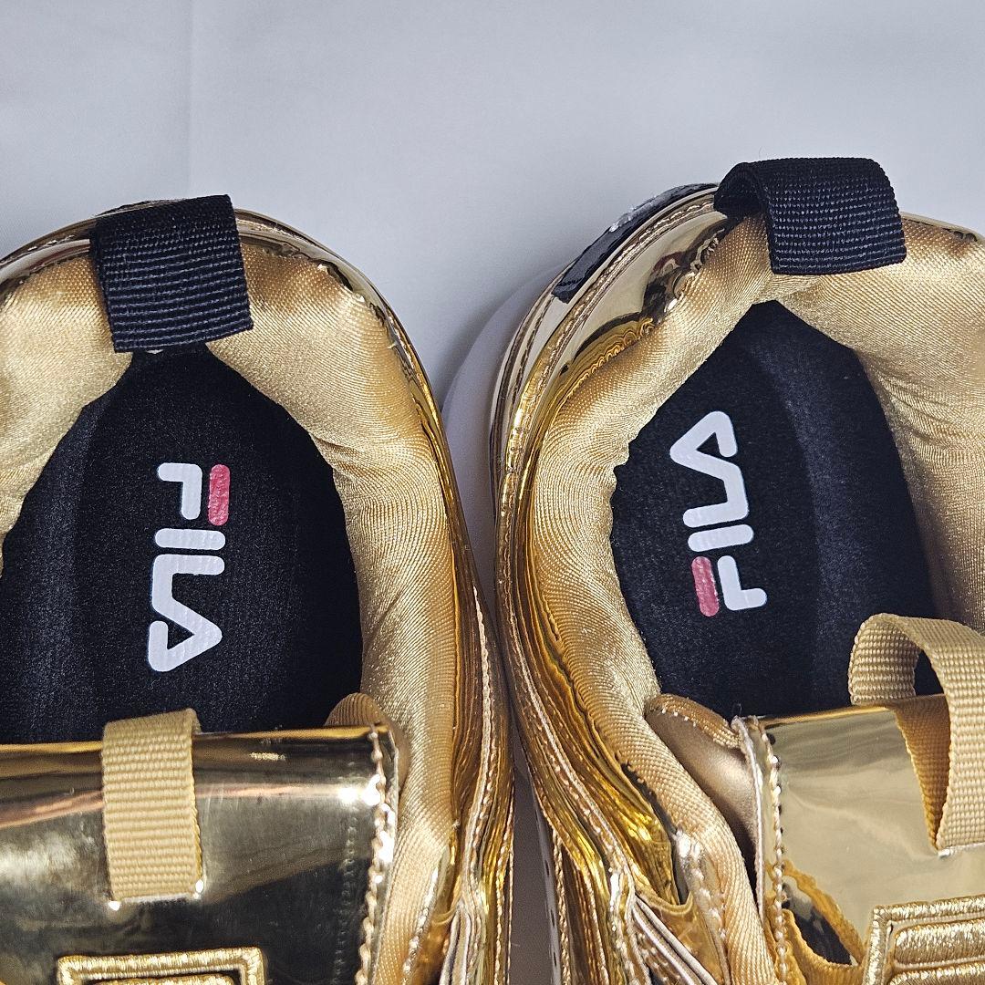 【新品】FILA ディスラプター 2 ゴールドラッシュ スニーカー